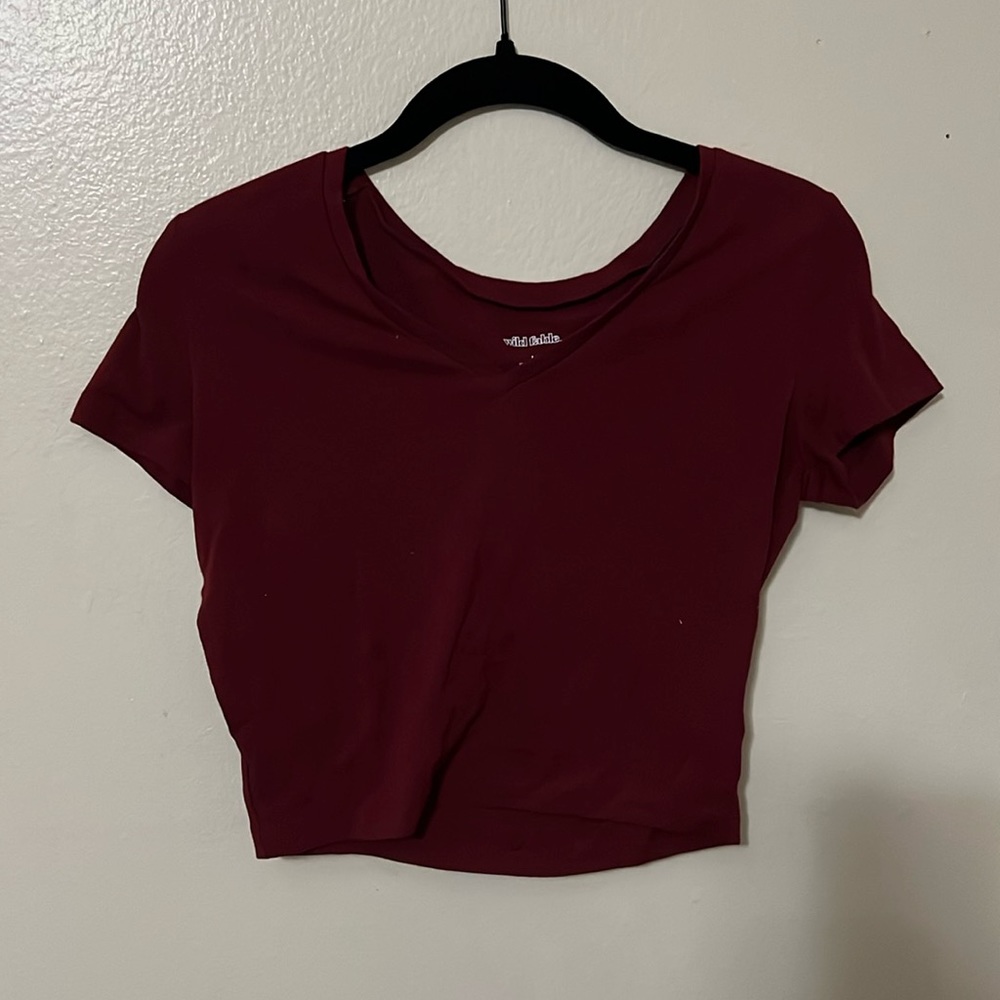 red drop tshirt/baby tee